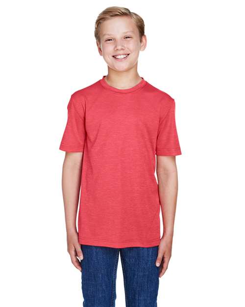 Equipo 365 - Camiseta deportiva juvenil Sonic Heather - TT11HY