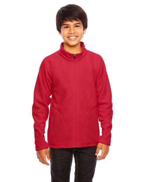 Chaqueta de microfibra Team 365 Campus para jóvenes - TT90Y