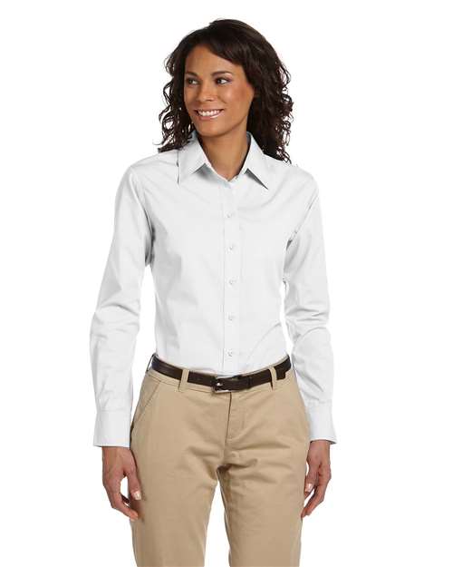 Harriton - Popelina esencial para mujer - M510W