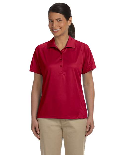 Harriton - Polo con inserción de malla Polytech para mujer - M374W