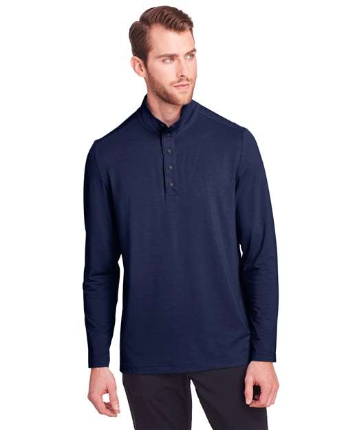 North End - Men's JAQ Stretch Performance Snap-Neck Pullover - NE400