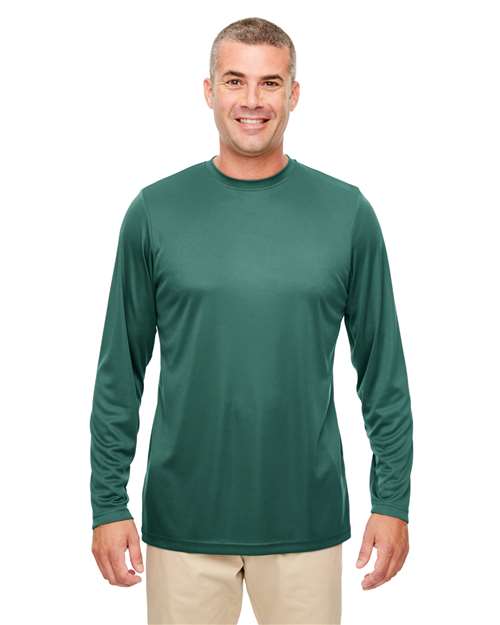 UltraClub - Men's Cool & Dry Sport Performance Long Sleeve T-Shirt - 8622