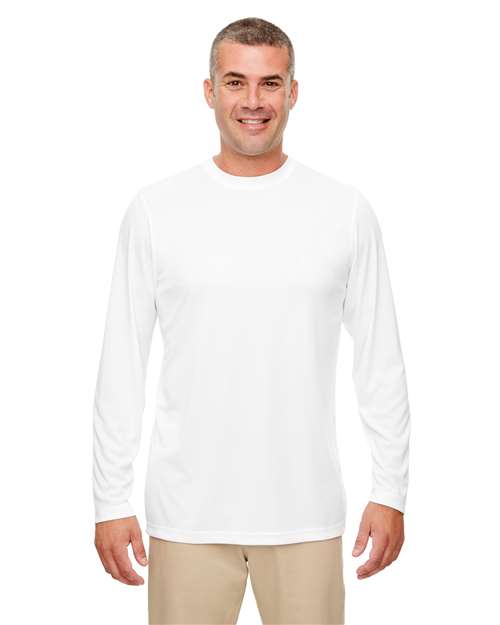 UltraClub - Men's Cool & Dry Sport Performance Long Sleeve T-Shirt - 8622