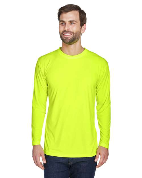 UltraClub - Camiseta deportiva de manga larga de alto rendimiento para hombre, fresca y seca - 8422