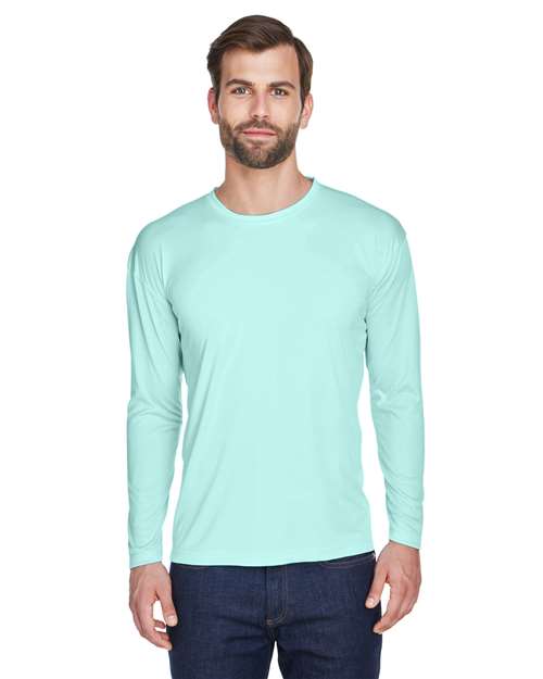 UltraClub - Camiseta deportiva de manga larga de alto rendimiento para hombre, fresca y seca - 8422