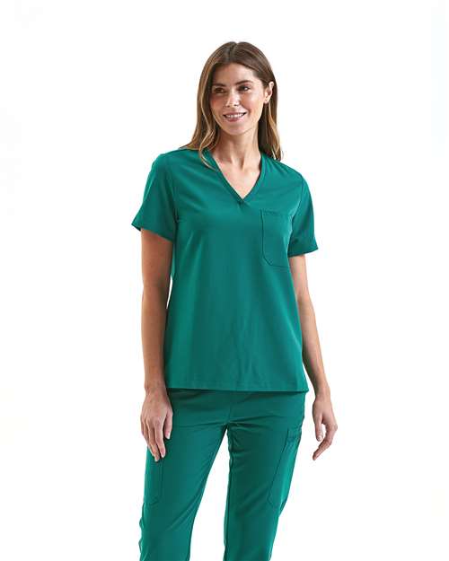 Onna - Women's Limitless V-Neck Stretch Scrub Top - NN300