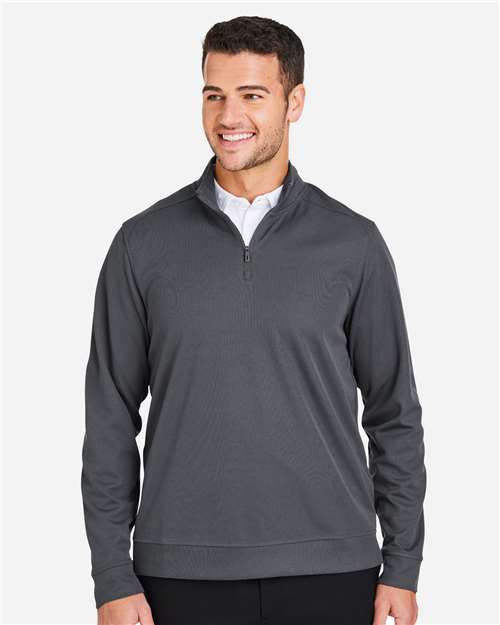 North End - Men's Express Tech Performance Pique Quarter-Zip Pullover - NE412