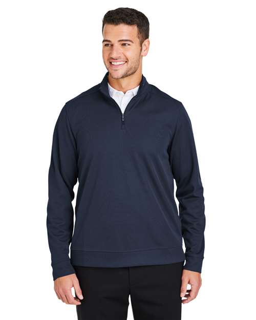North End - Men's Express Tech Performance Pique Quarter-Zip Pullover - NE412