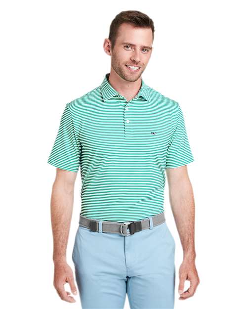 vineyard vines - Men's Heathered Winstead Sankaty Polo - G011145