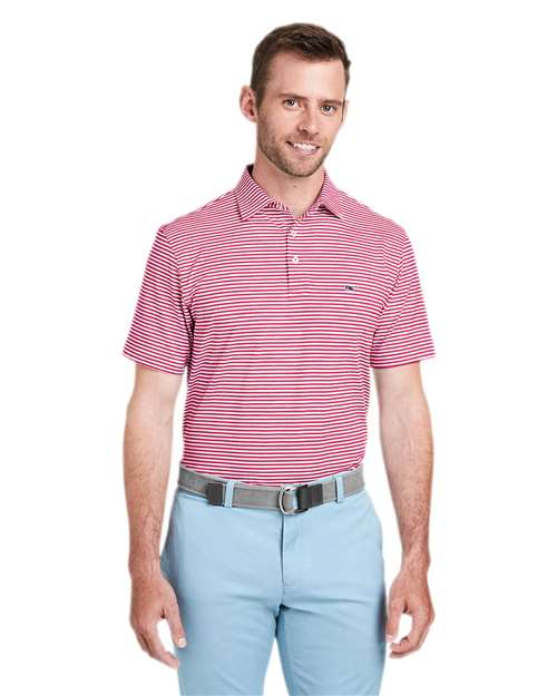 vineyard vines - Men's Heathered Winstead Sankaty Polo - G011145