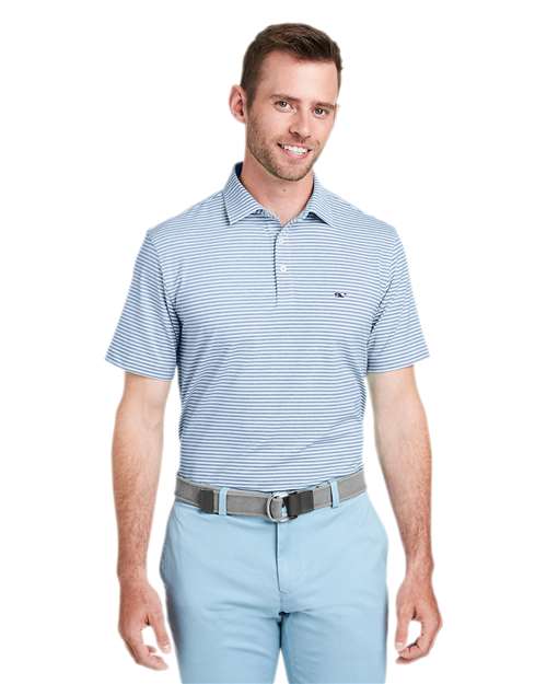 vineyard vines - Men's Heathered Winstead Sankaty Polo - G011145