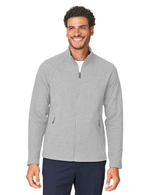 North End - Men's Spirit Textured Full-Zip - NE727