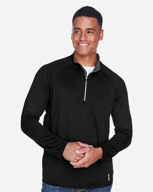 North End - Jersey de rendimiento Radar con cremallera de un cuarto para hombre - 88187