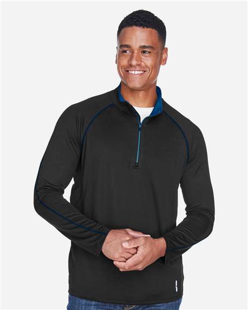 North End - Jersey de rendimiento Radar con cremallera de un cuarto para hombre - 88187