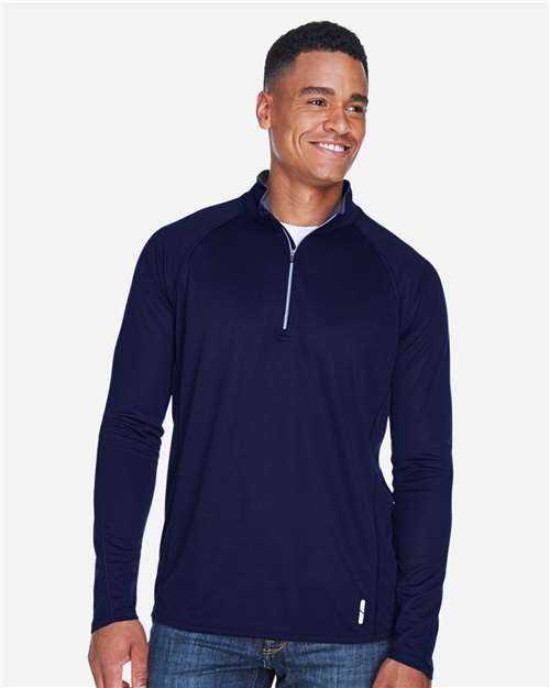 North End - Jersey de rendimiento Radar con cremallera de un cuarto para hombre - 88187
