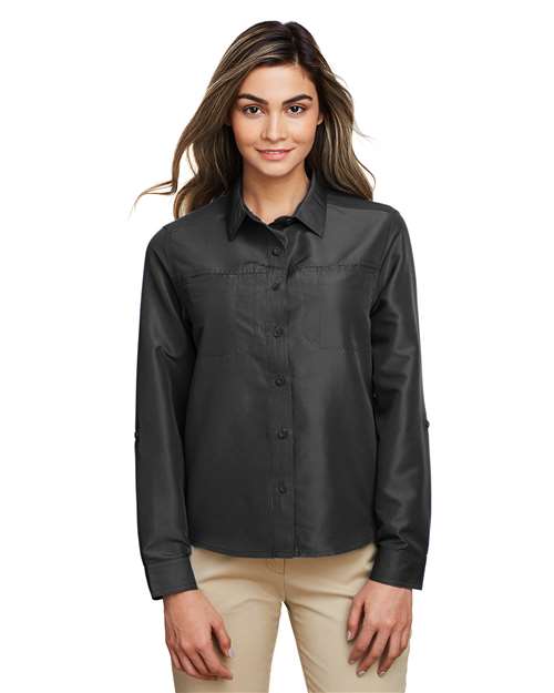 Harriton - Camiseta de rendimiento para mujer de Key West - M580LW