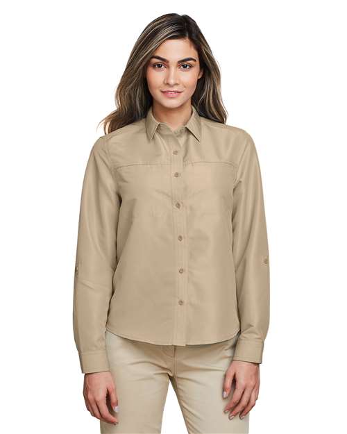 Harriton - Women's Key West Performance Staff Shirt - M580LW