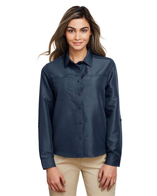 Harriton - Camiseta de rendimiento para mujer de Key West - M580LW