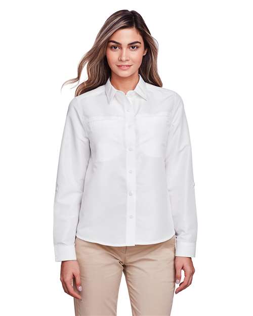 Harriton - Women's Key West Performance Staff Shirt - M580LW