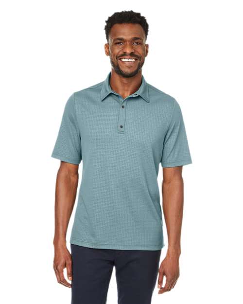 North End - Men's Replay Recycled Pique Polo - NE102