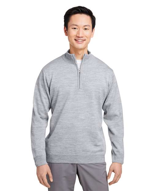 Harriton - Suéter unisex con cremallera de un cuarto Pilbloc™ - M421