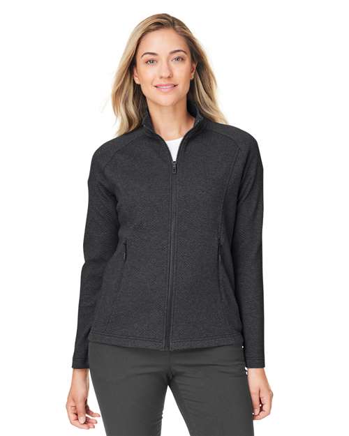 North End - Chaqueta texturizada Spirit con cremallera completa para mujer - NE727W