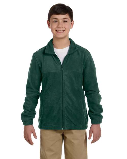 Harriton - Polar con cremallera completa para jóvenes - M990Y