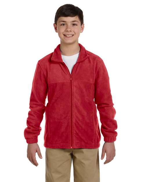 Harriton - Polar con cremallera completa para jóvenes - M990Y
