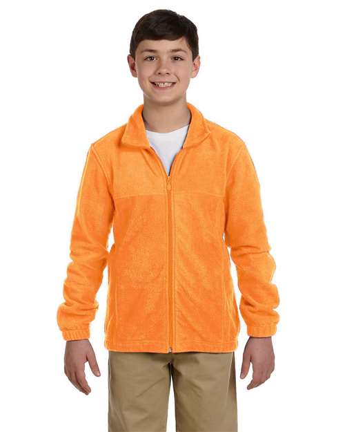 Harriton - Polar con cremallera completa para jóvenes - M990Y
