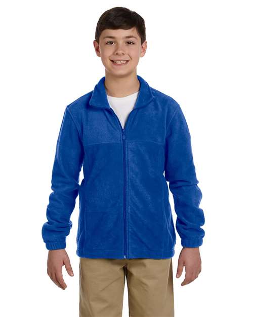 Harriton - Polar con cremallera completa para jóvenes - M990Y