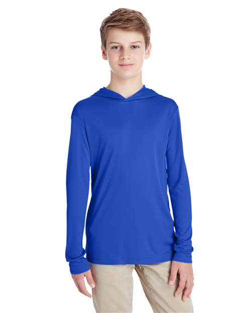 Equipo 365 - Camiseta con capucha de rendimiento para jóvenes - TT41Y