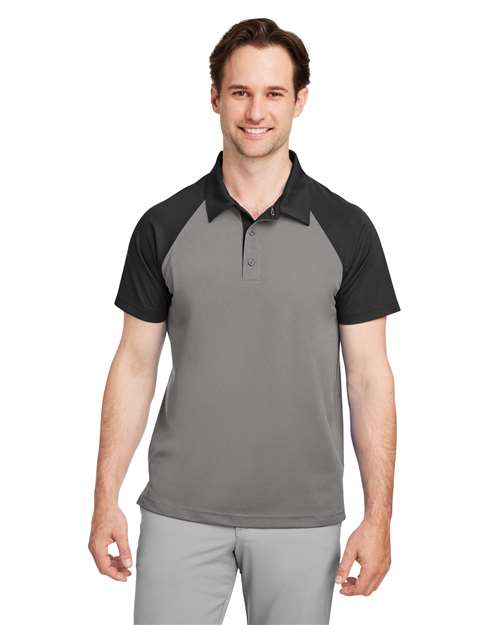 Polo con bloques de color y protección contra enganches Command para hombre - Team 365 - TT21C