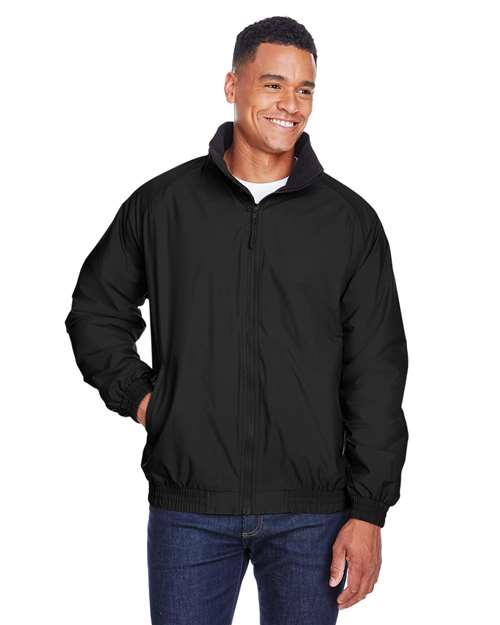 Harriton - Chaqueta unisex de nailon con forro polar - M740