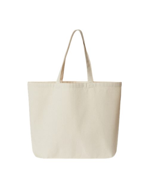 OAD - Bolso grande de lona reciclada de peso medio con fuelle - OAD108R