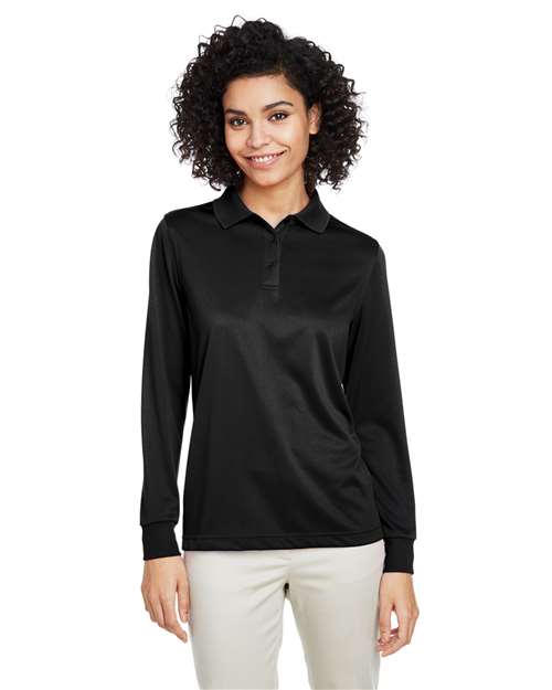 Harriton - Polo de manga larga Advantage Snag Protection Plus IL para mujer - M348LW