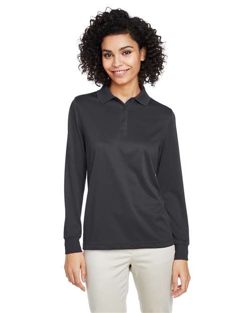Harriton - Polo de manga larga Advantage Snag Protection Plus IL para mujer - M348LW