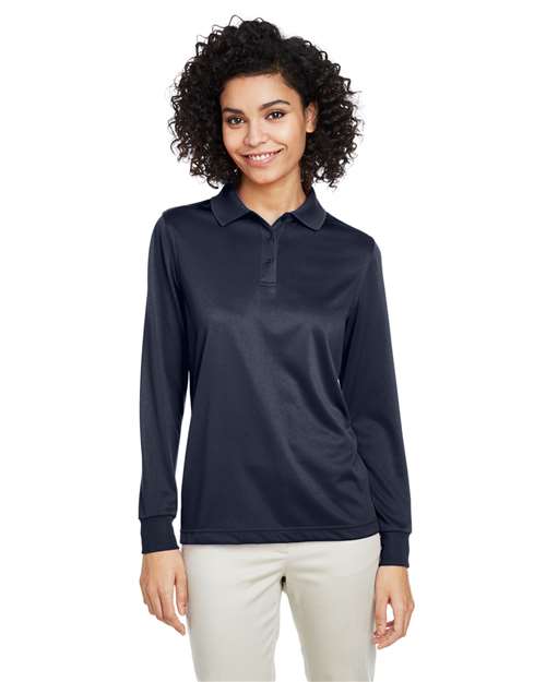 Harriton - Polo de manga larga Advantage Snag Protection Plus IL para mujer - M348LW