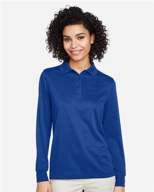 Harriton - Polo de manga larga Advantage Snag Protection Plus IL para mujer - M348LW
