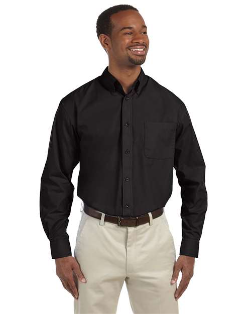 Harriton - Popelina esencial para hombre - M510