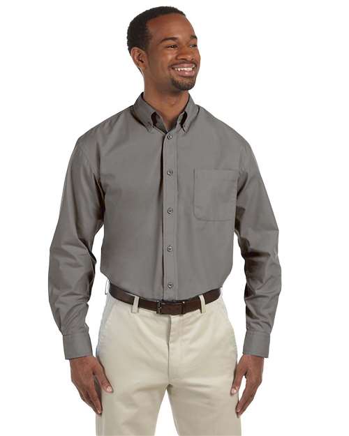 Harriton - Popelina esencial para hombre - M510