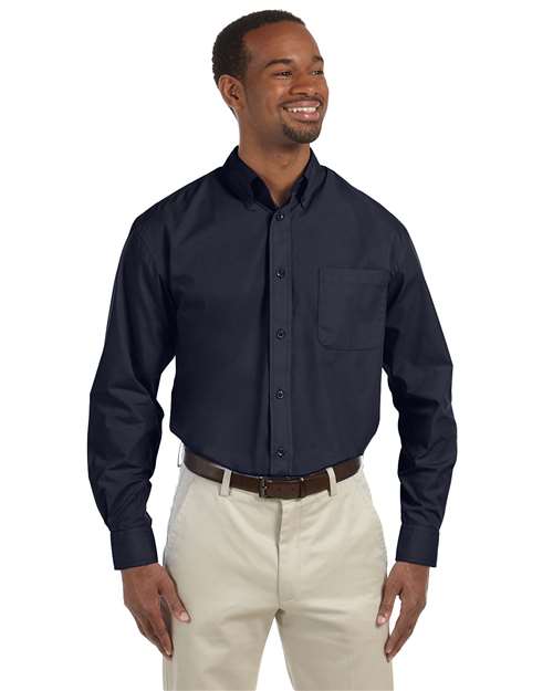 Harriton - Popelina esencial para hombre - M510