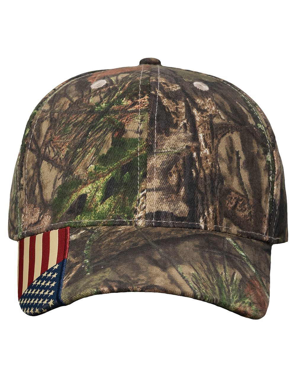 Kati - Gorra tejida con bandera de EE. UU. de camuflaje - LC350