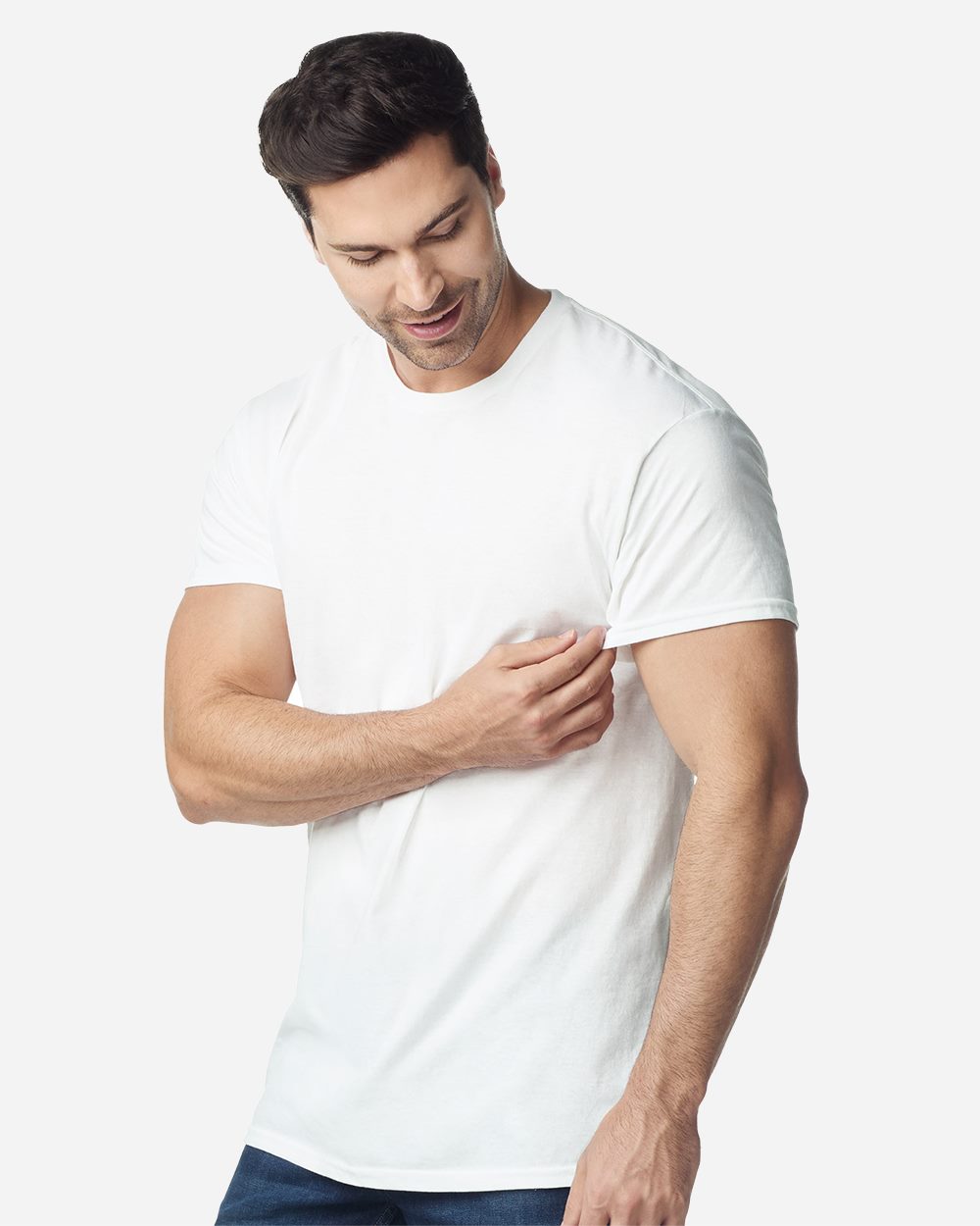 Gildan - Camiseta unisex de algodón ligero - 3000