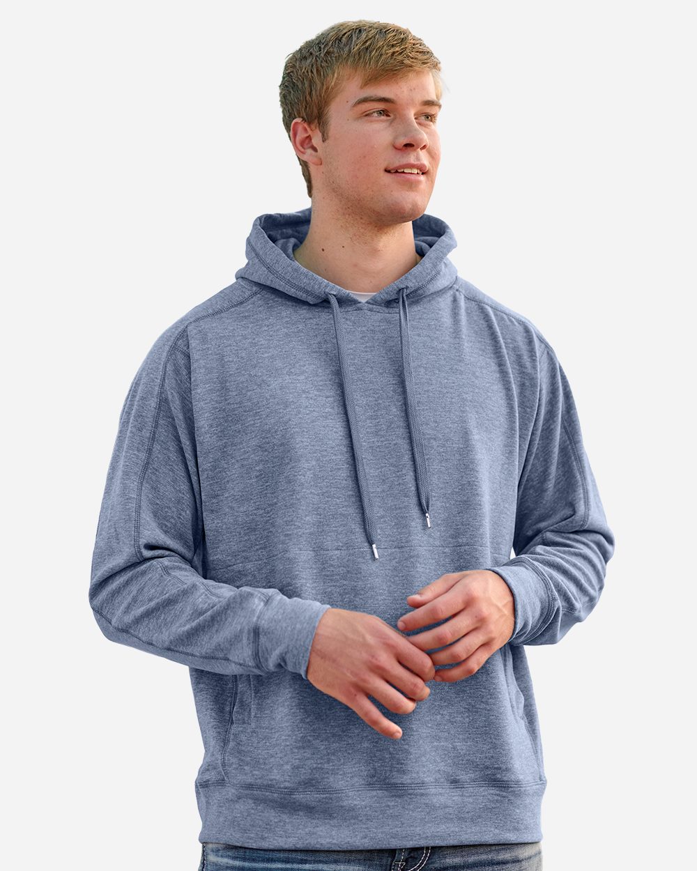 J. America - Sudadera unisex con capucha de polar eléctrico - 8740
