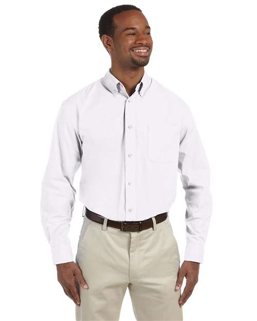Harriton - Men's Tall Essential Poplin - M510T