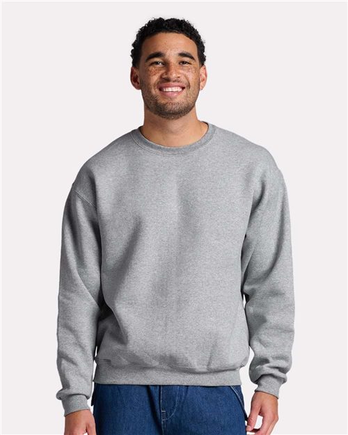 JERZEES - Sudadera unisex resistente con cuello redondo - C12MR