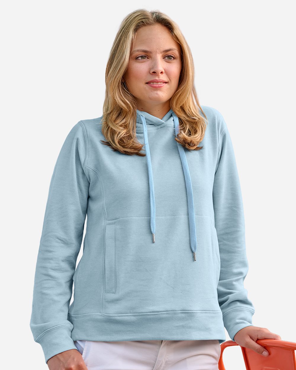 J. America - Women's Electric Fleece Hooded Sweatshirt - 8742