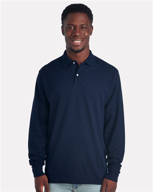JERZEES - Men's Dri-Power® Long Sleeve Polo - 437LR
