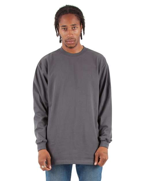 Shaka Wear - Camiseta unisex de manga larga Max Heavyweight - SHMHLS