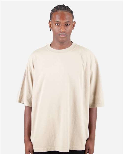 Shaka Wear - Unisex Max Heavyweight Garment-Dyed Drop Shoulder Tee - SHGDD